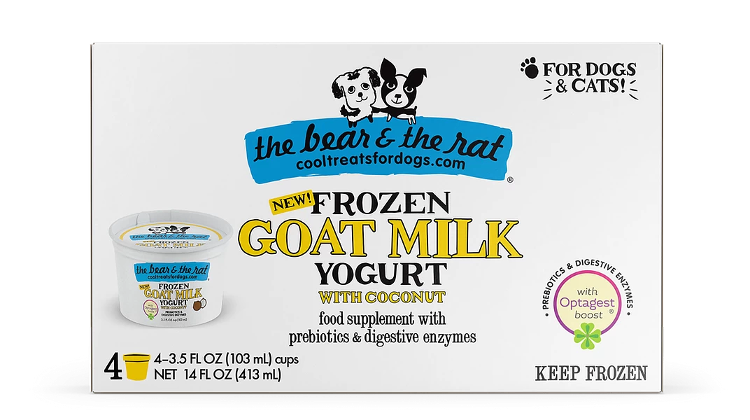 The Bear & The Rat Frozen Goat Milk Yogurt For Dogs & Cats 4 The Bear & The Rat Frozen Goat Milk Yogurt For Dogs & Cats - Image 2