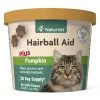 NaturVet Hairball Aid 1 NaturVet Hairball Aid -Pet Shop Hairball Aid Plus Pumpkin Cat SC Cup 60ct NV 03646