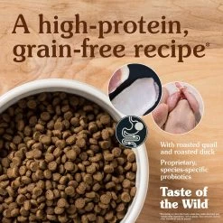Taste Of The Wild Lowland Creek Feline Recipe With Roasted Quail & Roasted Duck -Pet Shop Lowland Creek Kibble