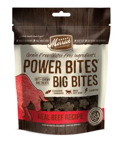 Merrick Power Bites Big Bites Real Beef Recipe