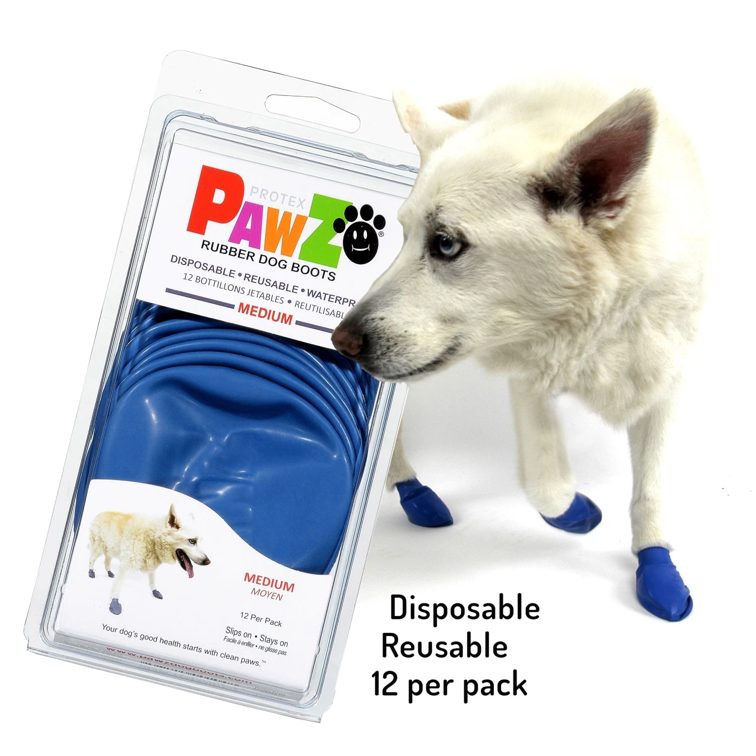 Pawz Dog Rubber Boots 4 Pawz Dog Rubber Boots - Image 2