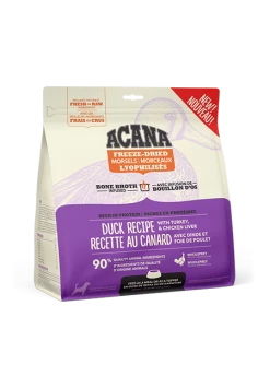 ACANA Freeze-Dried Food, Duck Recipe, Morsels FREEZE-DRIED FOOD