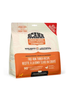 ACANA Freeze-Dried Food, Free-Run Turkey Recipe, Morsels FREEZE-DRIED FOOD