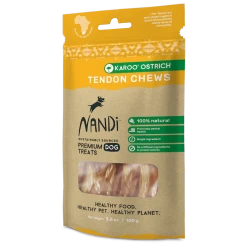 Nandi Karoo Ostrich Tendon Chews Dog Treats