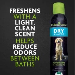FURminator® Dry Shampoo -Pet Shop P93309 Gallery 05 FreshensScent