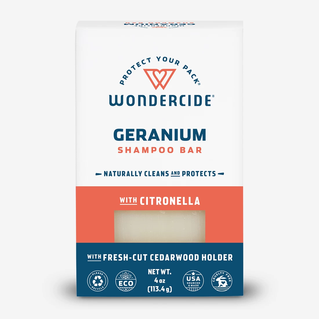 Wondercide Geranium Shampoo Bar For Dogs + Cats With Natural Essential Oils 3 Wondercide Geranium Shampoo Bar For Dogs + Cats With Natural Essential Oils