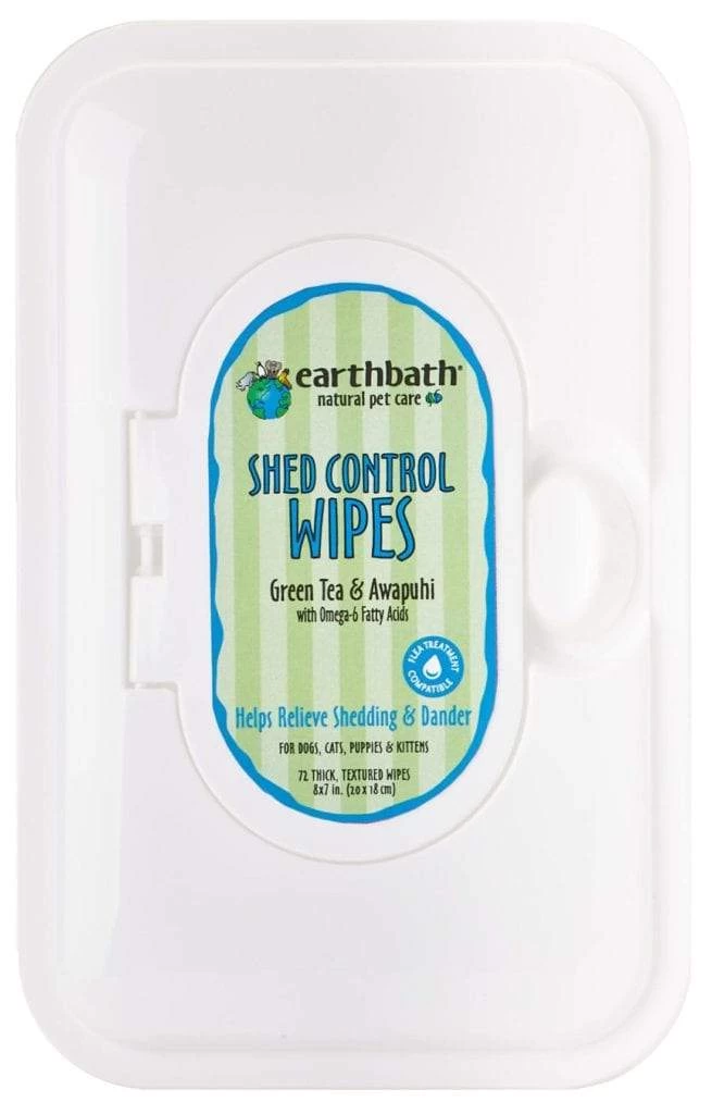Earthbath Shed Control Wipes 3 Earthbath Shed Control Wipes