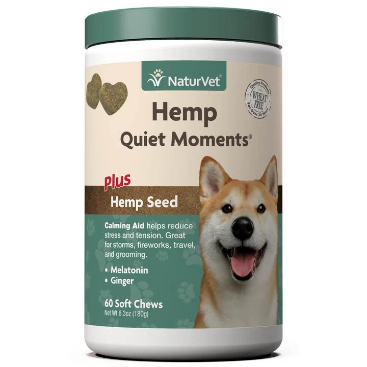 NaturVet Hemp Quiet Moments Calming Aid 3 NaturVet Hemp Quiet Moments Calming Aid