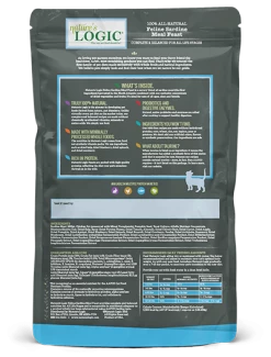 Nature's Logic Feline Sardine Meal Feast Dry Cat Food -Pet Shop Sardine Back ef084089 85e2 4ade aacd f978097959d5