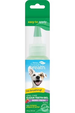 TropiClean Pet Oral Care Gel For Dogs With Berry Flavoring