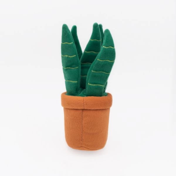 ZippyPaws Snake Plant Plush Dog Toy 4 ZippyPaws Snake Plant Plush Dog Toy - Image 2
