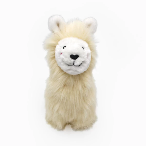 ZippyPaws Wooliez Larry The Llama Dog Toy 4 ZippyPaws Wooliez Larry The Llama Dog Toy - Image 2