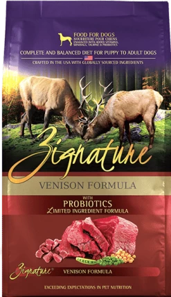 Zignature Limited Ingredient Venison Formula Dry Dog Food