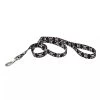 Coastal Pet Products Styles Dog Leash Black Skull 1" X 6'