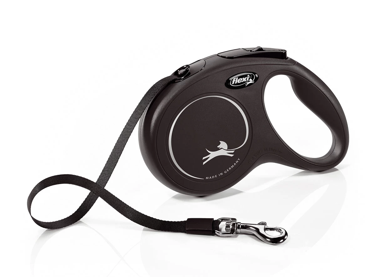 Flexi New Classic M Tape 5 M Retractable Dog Leash 3 Flexi New Classic M Tape 5 M Retractable Dog Leash