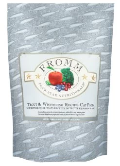 Fromm Four-Star Trout & Whitefish Recipe Cat Food 9 Fromm Four-Star Trout & Whitefish Recipe Cat Food -Pet Shop four star cat dry 5 trout whitefish 072705117543