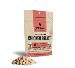 Vital Essentials Chicken Breast Freeze-Dried Raw Cat Treats