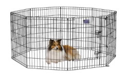Midwest Black Contour Exercise Pen For Dogs