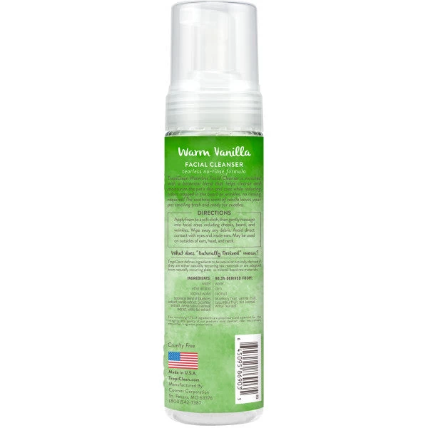 TropiClean Waterless Facial Cleanser 4 TropiClean Waterless Facial Cleanser - Image 2