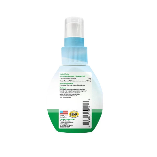 TropiClean Fresh Breath Oral Care Drops For Dogs 4 TropiClean Fresh Breath Oral Care Drops For Dogs - Image 2