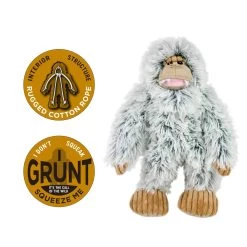 Tall Tails Yeti With Squeaker 8 Tall Tails Yeti With Squeaker -Pet Shop plush yeti toy