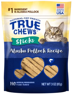 TRUE CHEW® ALASKA POLLOCK RECIPE CAT STICKS