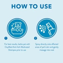 TropiClean OxyMed Medicated Anti Itch Spray For Pets -Pet Shop rfsdmr7y5urk771eccbd