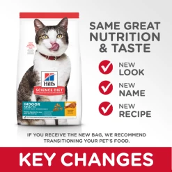 Hill's® Science Diet® Adult 11+ Indoor Cat Food -Pet Shop sd feline adult 11 plus indoor dry keyChanges 500
