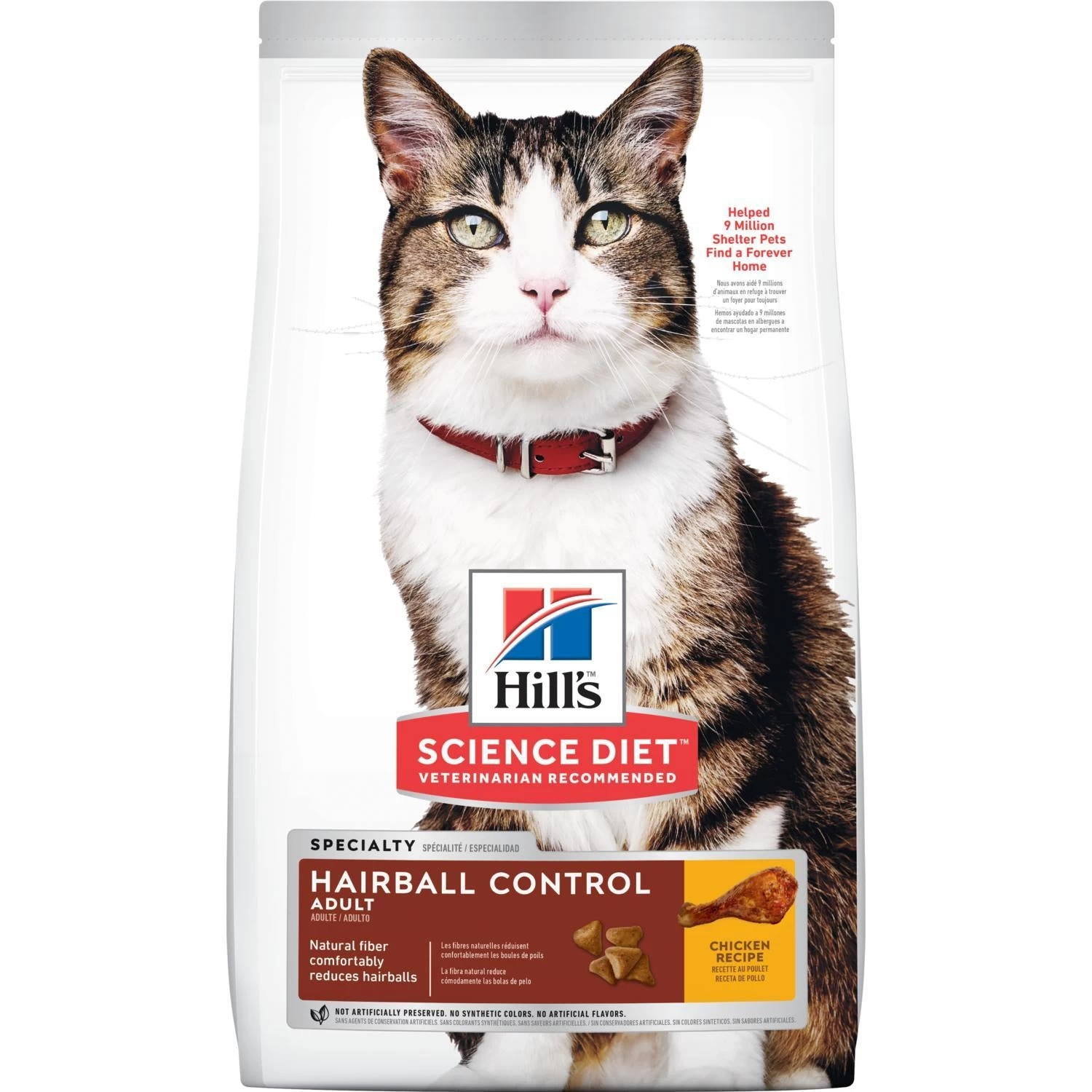 Hill's® Science Diet® Adult Hairball Control Cat Food 3 Hill's® Science Diet® Adult Hairball Control Cat Food