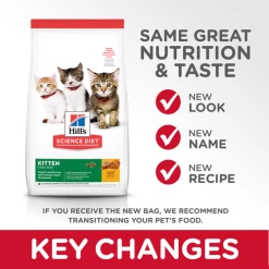 Hill's® Science Diet® Kitten Chicken Recipe 8 Hill's® Science Diet® Kitten Chicken Recipe -Pet Shop sd feline kitten dry keyChanges 500