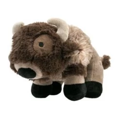 Tall Tails' Buffalo With Squeaker Toy